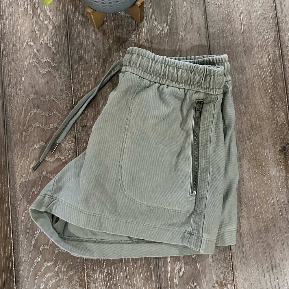 Athleta Sage Green Athletic Shorts - Picture 8 of 8